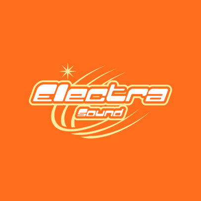 Music Channel Logo Creator Featuring Retro Aesthetic