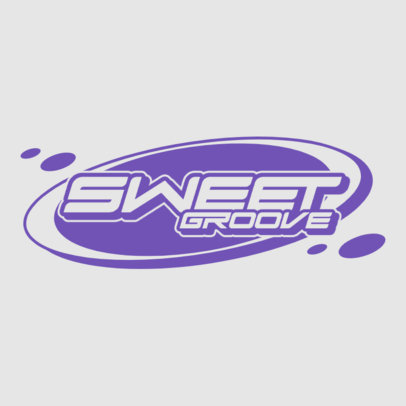 Logo Template for a Retro Music Channel Featuring a 00s-Themed Aesthetic 5602e