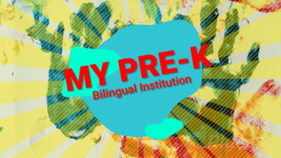 Intro Video Maker to Promote a Children's Bilingual Institution