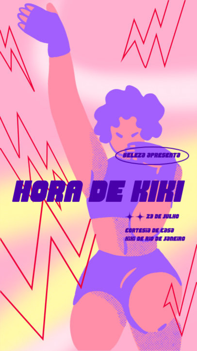 Event Instagram Story Creator for a Kiki Ballroom Night