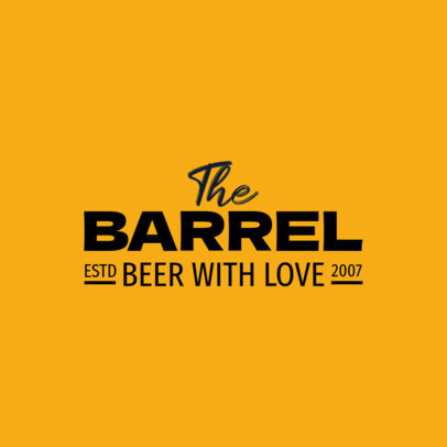 Logo Maker for a Craft Beer Business