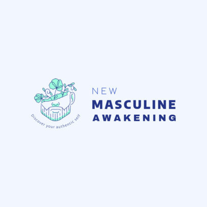 New Masculinity Logo Generator for a Manhood Coaching Program