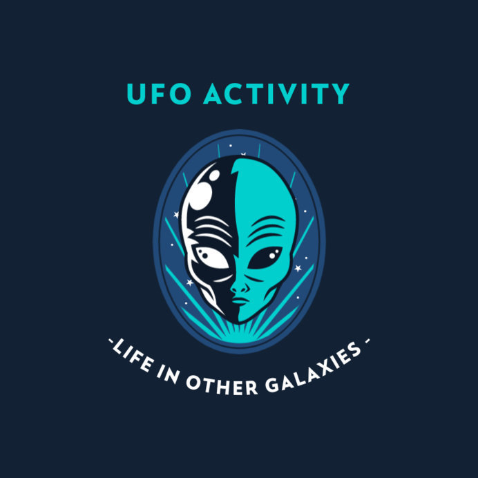 Placeit - Logo Generator for a Gaming Squad Featuring an Alien Face