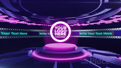 Intro Video Maker Featuring a Breaking News Theme