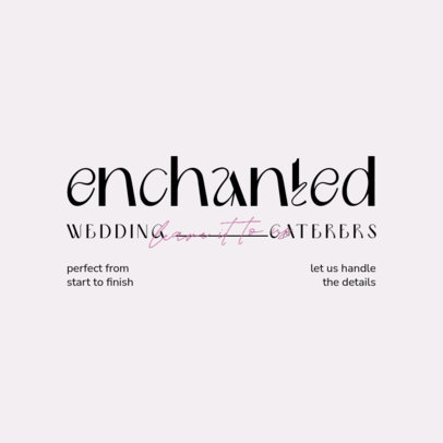 Online Logo Creator for Professional Wedding Caterers