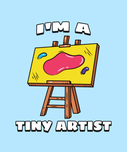 Summer Camp T-Shirt Design Creator for Tiny Artists