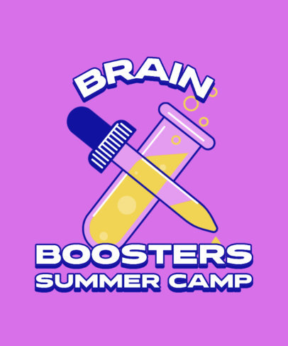 Science T-Shirt Design Generator for a Kids' Summer Camp 