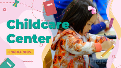 Slideshow Video Creator for a Child Care Center Ad