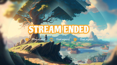 Stream-Ended Twitch Screen Video Maker Inspired by Zelda
