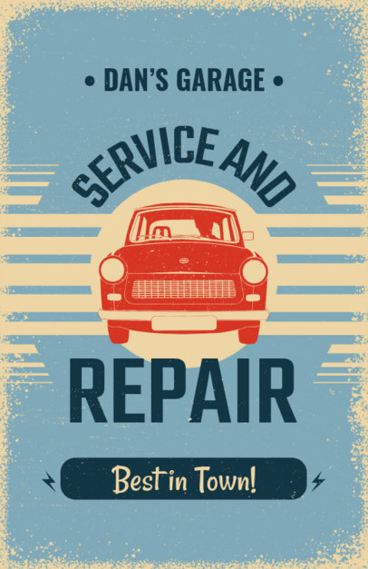 Flyer Maker for Auto Repair Shops