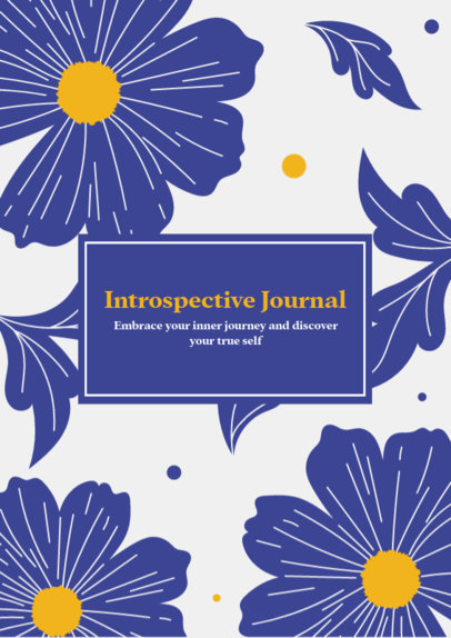 Planner Cover Design Maker for an Introspective Journal