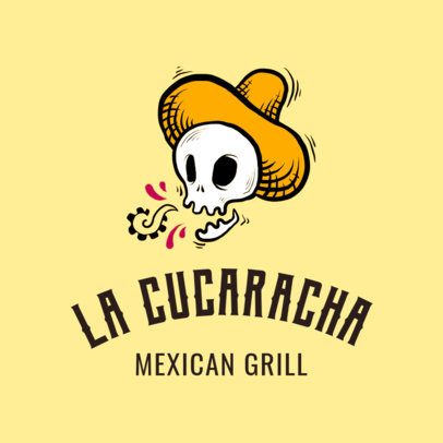 Mexican Restaurant Logo Maker for Mexican Restaurants