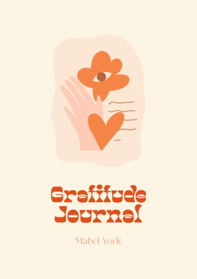 Planner Cover Design Maker for a Digital Journal 5633 