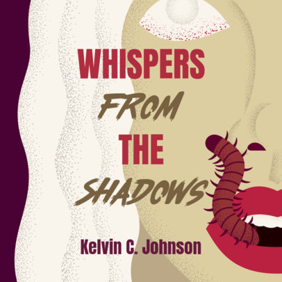 Podcast Cover Template for a Horror Audiobook 5886