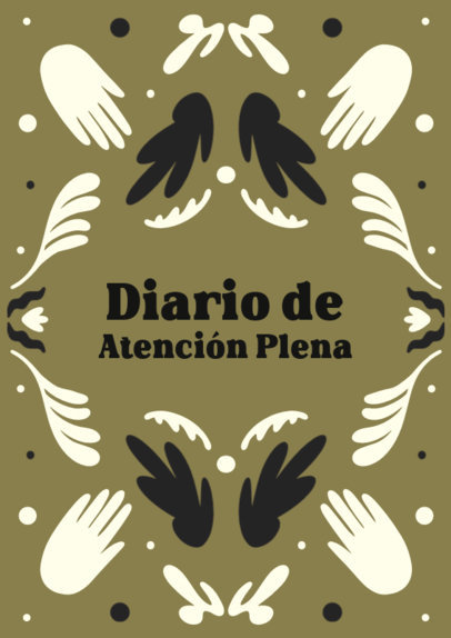 Journal Cover Design Creator Featuring Different Shapes and Graphics