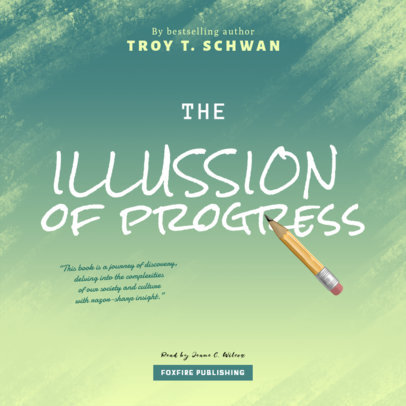 Podcast Cover Generator for a Bestselling Author Audiobook 5887a