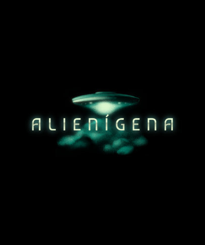 Aliens-Themed T-Shirt Design Creator for a Sci-Fi Movie