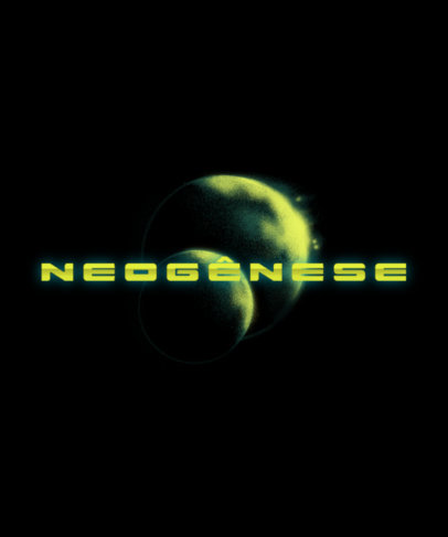 T-Shirt Design Generator for a Movie Title With a Sci-Fi Theme