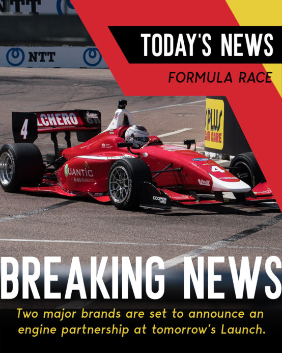 Placeit - Instagram Post Creator Featuring a Racing Car Picture with a ...
