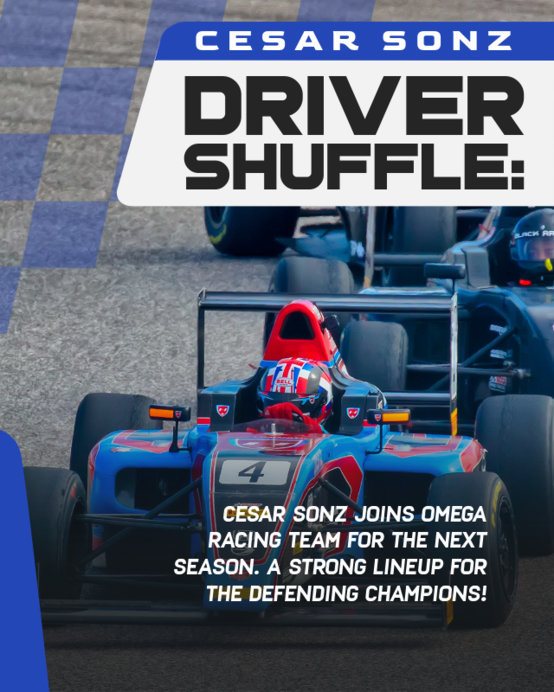 Placeit - Sportscasting-Themed Instagram Post Creator with a Car Racing ...