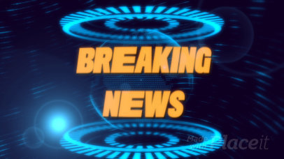 AI-Generated Intro Video Maker Featuring a Breaking News Theme