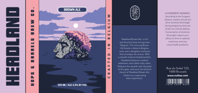 Beer Label Design Creator with an Illustrated Surrealistic Landscape 6320f-el1