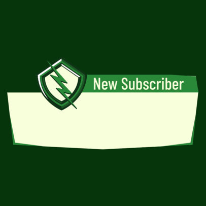 Twitch Alert Box Template With a Roblox-Inspired Theme