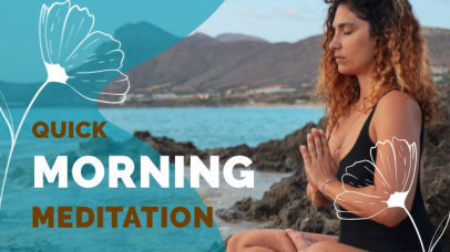 Meditation Routine Intro Video Template for a Yoga Channel