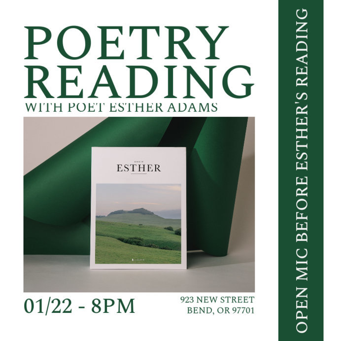 Placeit - Poetry Reading Instagram Post Creator for a Bookstore Event