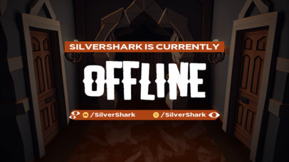 Twitch Offline Banner Creator Featuring a Roblox-Inspired Theme
