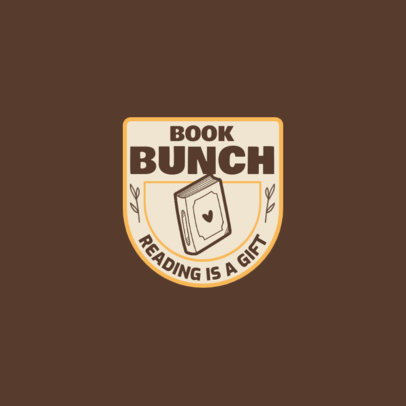 Logo Template for a Book Readers Club