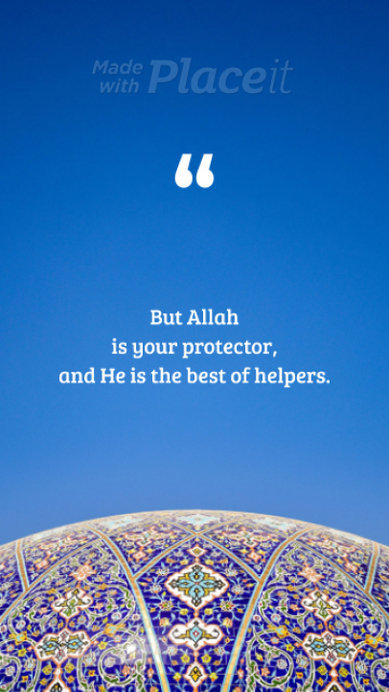Instagram Story Video Maker with an Animated Islam Faith Quote
