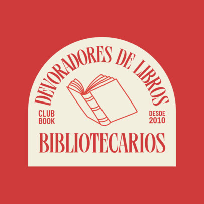 Literary Logo Generator for a Book Club