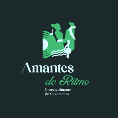 Wedding Entertainment Service Logo Generator 5909e