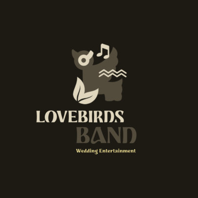 Online Logo Creator for a Wedding Entertainment Service Provider 5909g