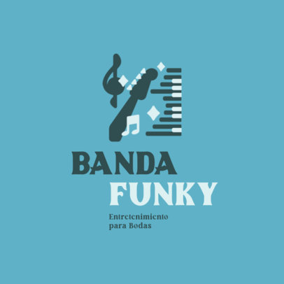 Logo Template for a Professional Wedding Band 5909d