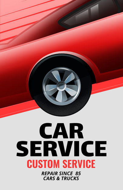 Car Service Flyer Maker
