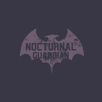Online Logo Maker for Gaming Streamers Featuring a Batman-Inspired Theme