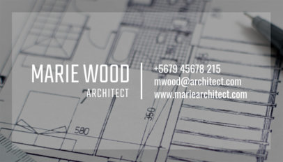 Architect Business Card Template