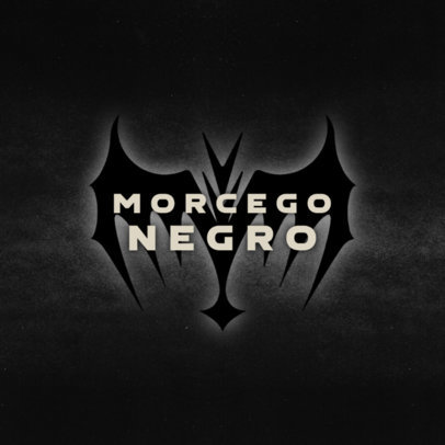 Gaming Logo Template Featuring a Batman-Inspired Theme