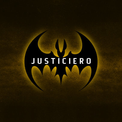 Logo Generator With a Comics Theme Inspired by Batman