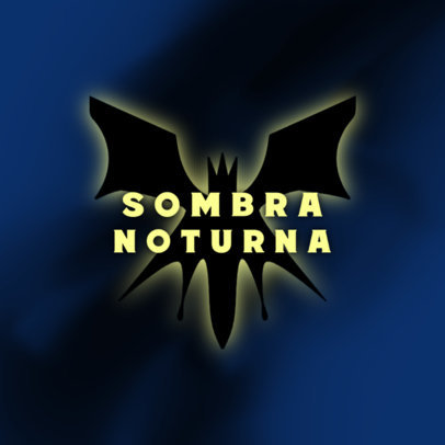 Logo Template With a Batman-Inspired Theme for Gamers