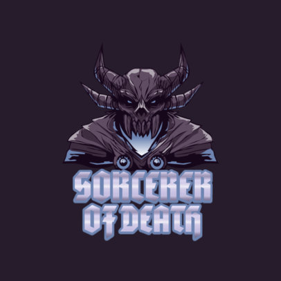 Gaming Logo Maker Featuring a Demon Illustration 5927