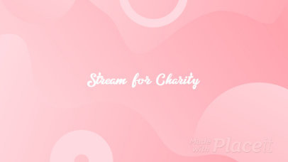 Twitch Screen Video Creator Featuring Charity Stream Theme 1607c 6860