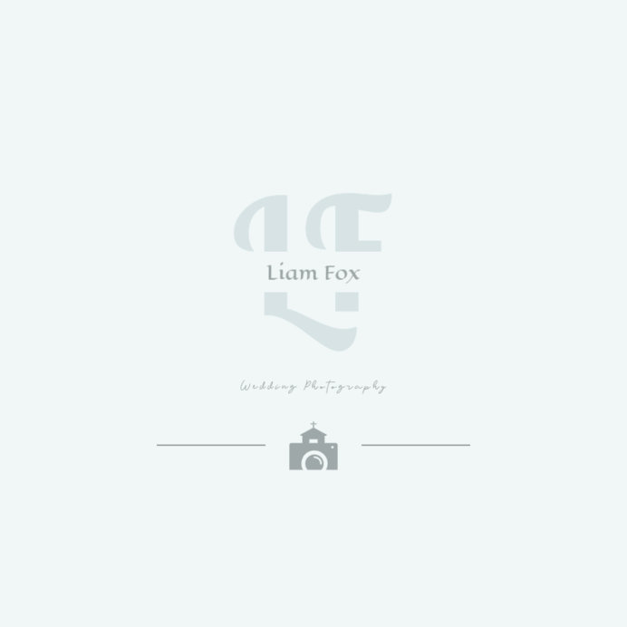 Photography Logo Template for a Wedding Event