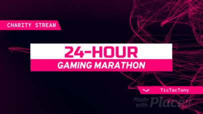 Twitch Screen Video Maker for a Charity Streaming Event 1047b 6865