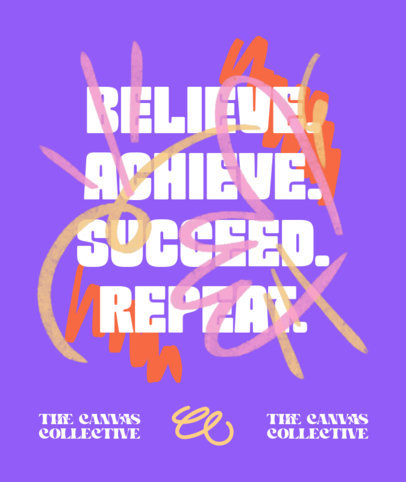 Tote Bag Design Creator Featuring Chaotic Doodle Graphics and a Quote