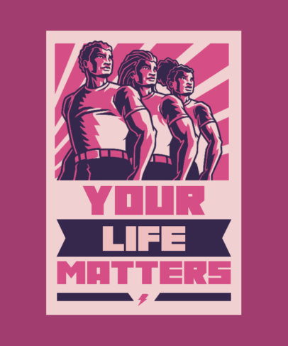 T-Shirt Design Creator with a Revolutionary-Themed Quote