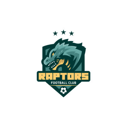 Logo Creator for College Soccer Teams with Illustrated Mascots