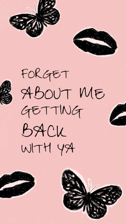 Taylor Swift-Inspired Instagram Story Maker With a Popular Song Lyric